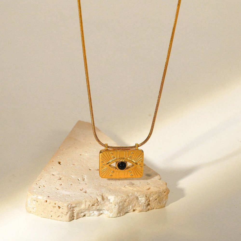 Remi Evil Eye Necklace - Picture 6 of 8